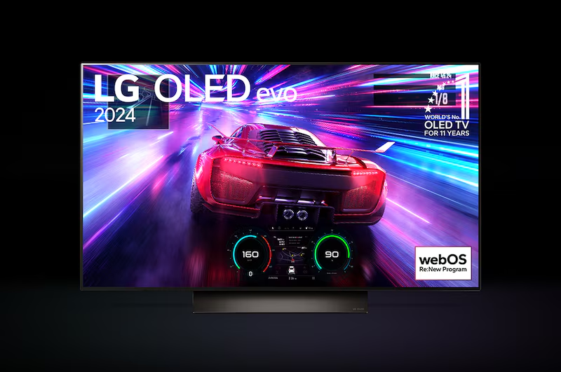 Pantalla LG 48" OLED EVO AI C4 4K Smart Tv