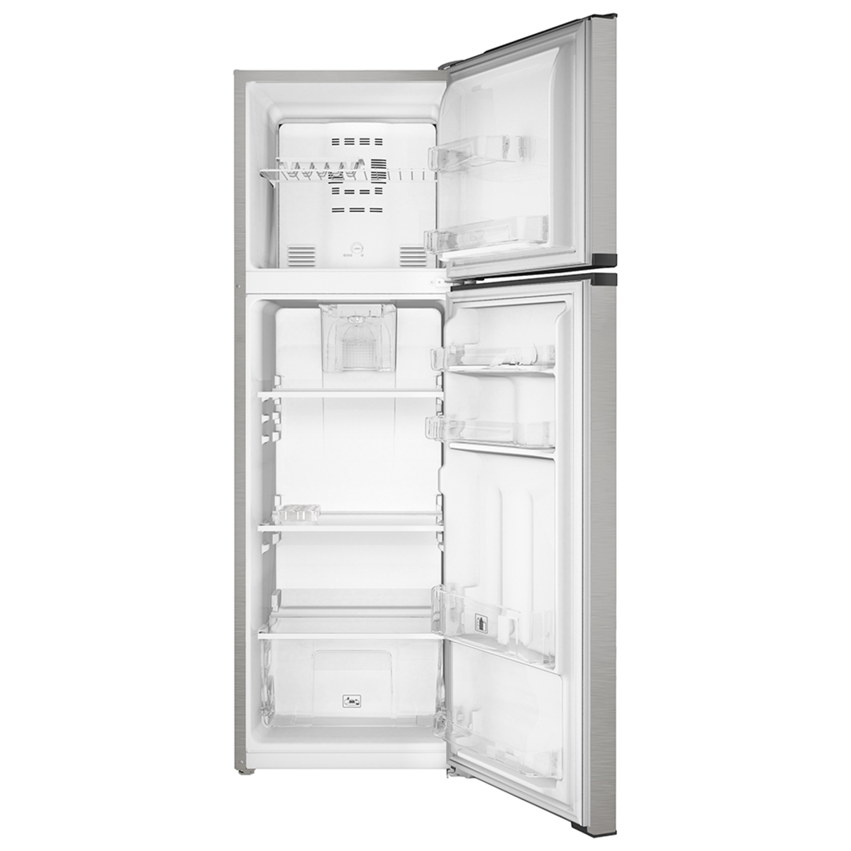 Combo Refrigerador Automático 10 Pies 250 L Inoxidable Mate + Horno de Microondas MABE 0.7"