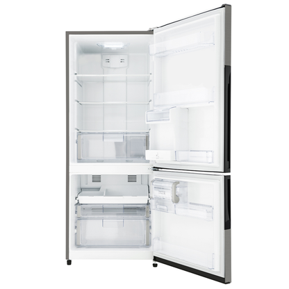 REFRIGERADOR MABE BOTTOM FREEZER 520 L COLOR GRAFITO