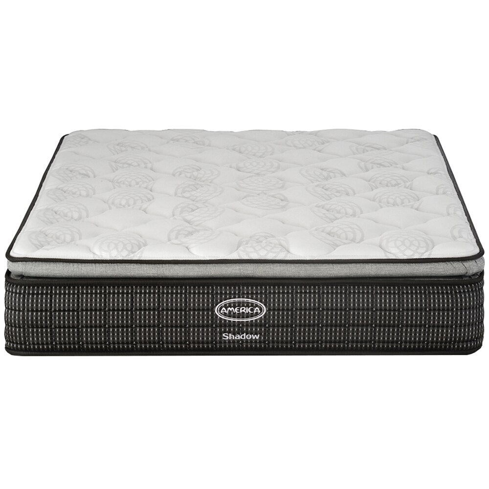 Colchon King Size America Shadow Colchoneta Confort Descanso Premium