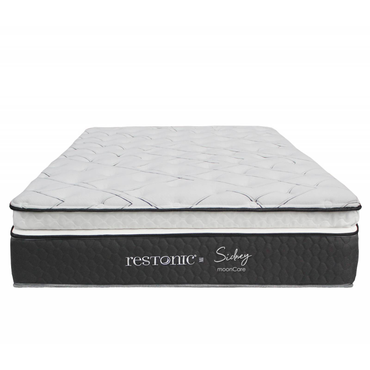 Combo COLCHON RESTONIC MATRIMONIAL SIDNEY + BASE DE CAMA MATRIMONIAL TAPIZADA