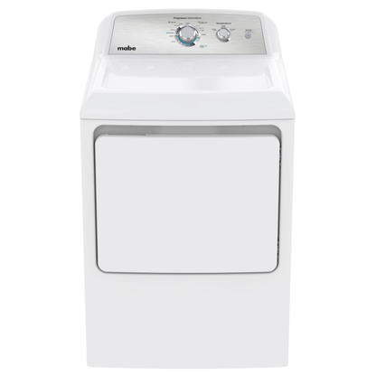 Secadora Electrica Mabe  2.6 Pies Cubicos Blanca