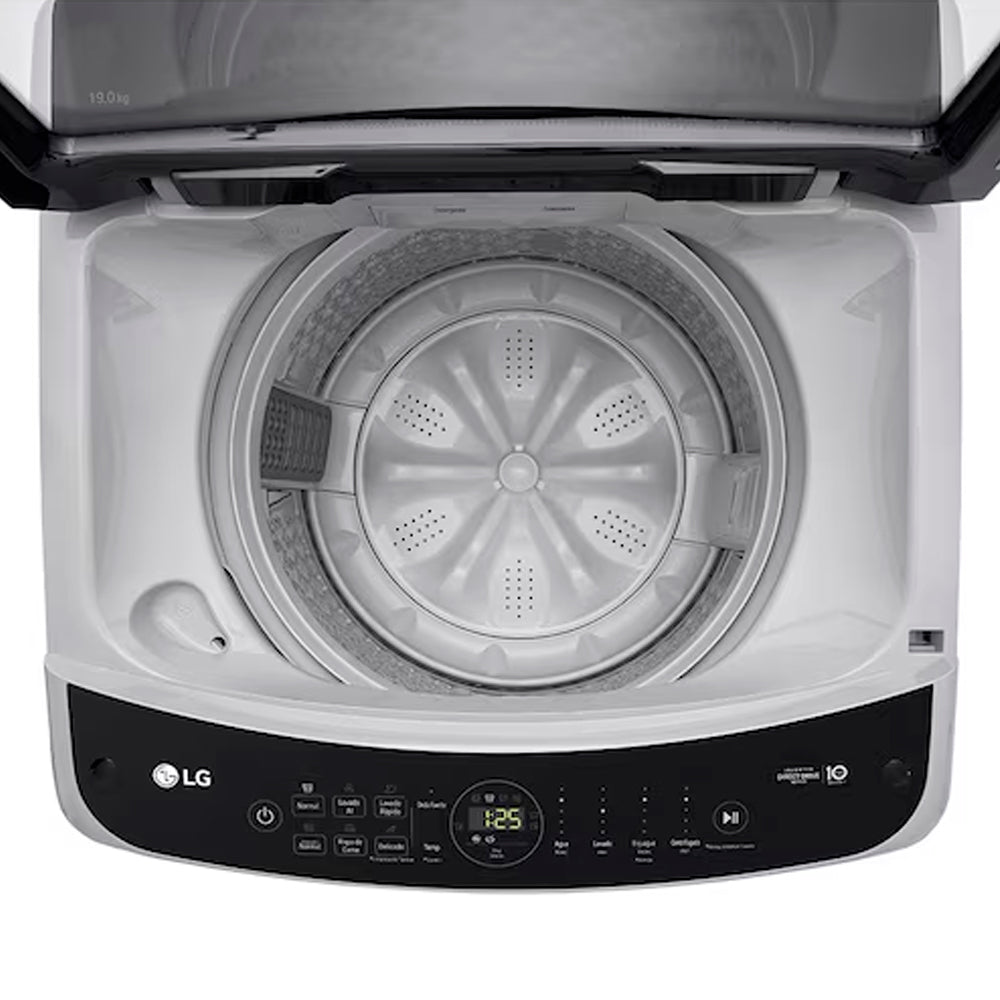 Lavadora LG 19 KG Carga Superior Motor Inverter AI DD