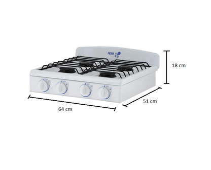 Parrilla IEM 20" Eco Blanco