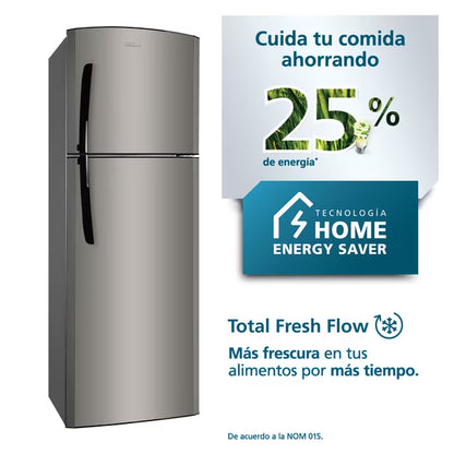 Refrigerador Aut. Mabe 11 Pies 300L Silver Sin Desp. De Agua
