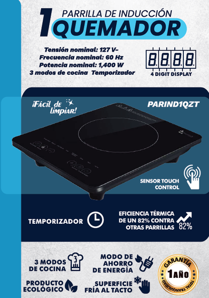 Parrilla de Inducción Zmartech 1 Quemador