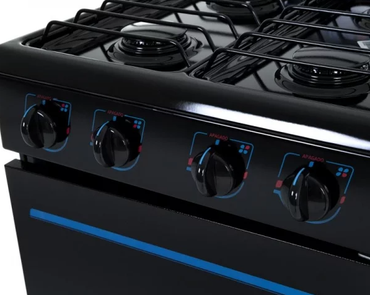 Estufa IEM 20"4 Quemadores Gabinete