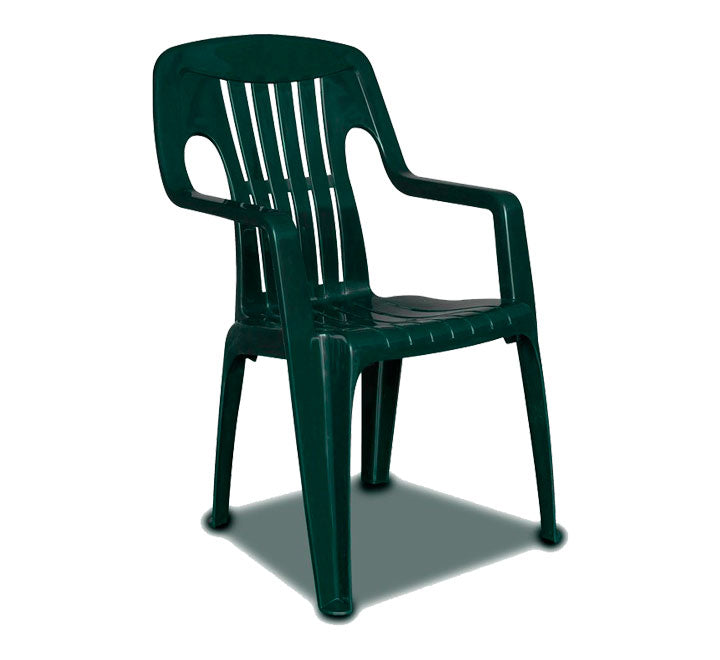SILLA PRINCESA VERDE  ALICA 6 PIEZAS