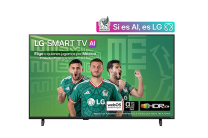 Pantalla 43 pulgadas LG SMART TV AI