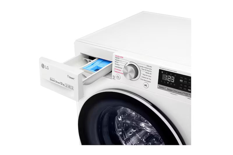 Lavadora LG 12 KG Carga Frontal 6 Motion DD Inverter