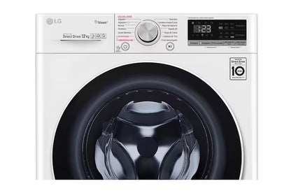 Lavadora LG 12 KG Carga Frontal 6 Motion DD Inverter