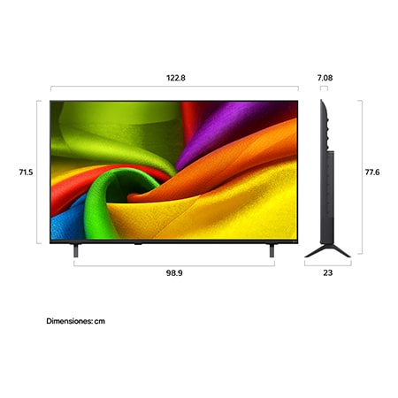Pantalla 55 pulgadas LG NANO 4K UHD AI NU855 SMART TV webOS