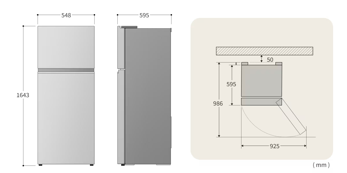 Refrigerador LG Top Freezer 20 pies Smart Inverter
