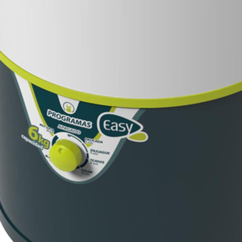 Lavadora Easy 6 kg Manual Verde