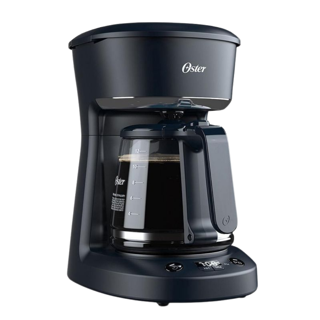 Cafetera programable Oster de goteo 12 Tazas Negro