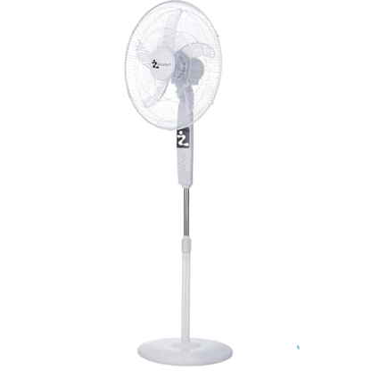 Ventilador Zmartech Pedestal 18" Blanco